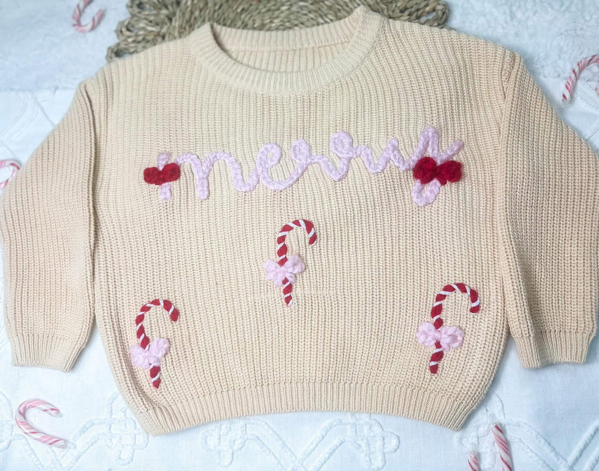 Christmas Sweater Pre-Set Designs (Reindeer, Holly Jolly Dude/Babe, Candy Canes, Hot Cocoa)