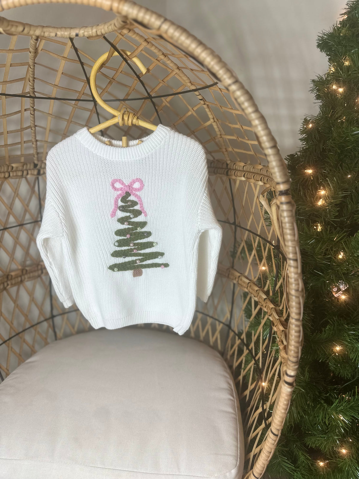 Christmas Tree w/Pearls