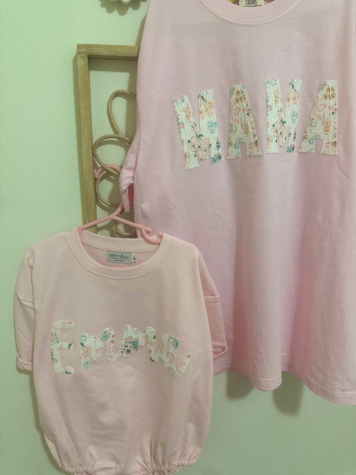 ADULT Felt or Applique  Short Sleeve T-Shirt