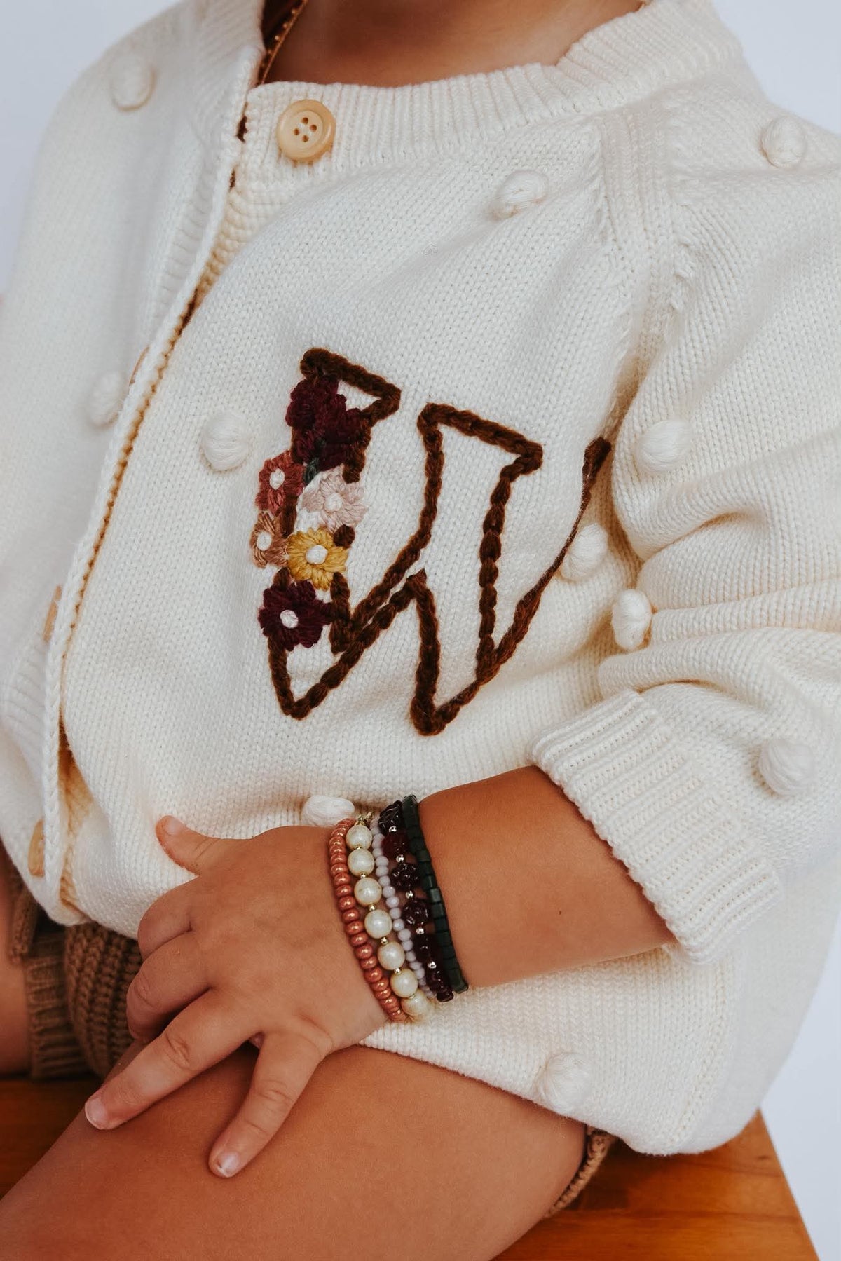 Dot or Scalloped Cardigan