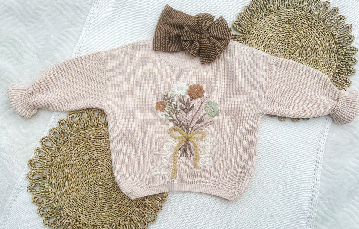 Floral Bouquet Sweater