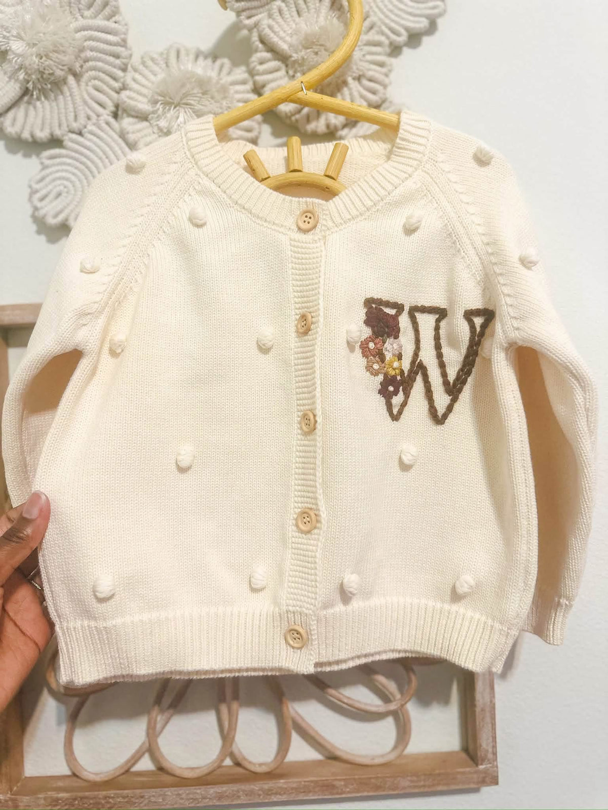 Dot or Scalloped Cardigan