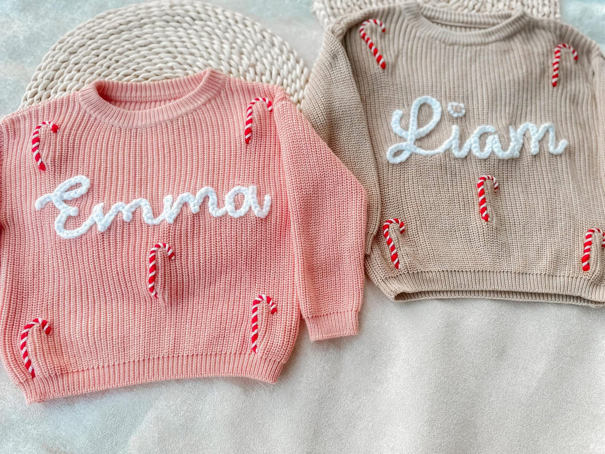 Christmas Sweater Pre-Set Designs (Reindeer, Holly Jolly Dude/Babe, Candy Canes, Hot Cocoa)