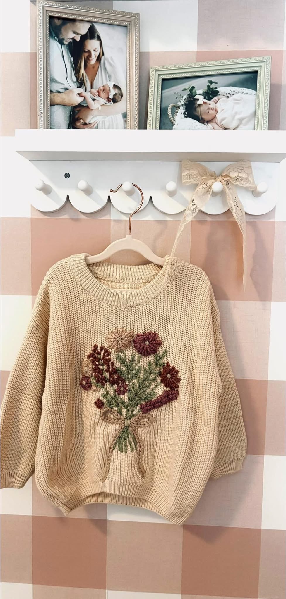 Floral Bouquet Sweater