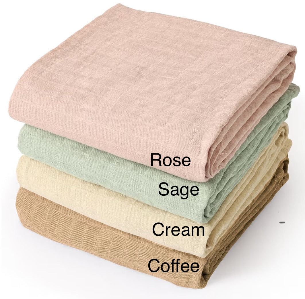 Newborn Name Blanket