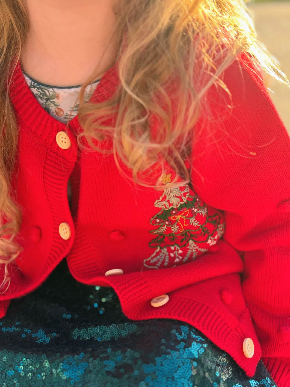 Dot or Scalloped Cardigan